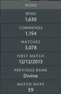 Immortel [ 3167 ] | MMR : 5850 - Comportement : 7225