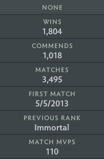 Immortel [ 2523 ] | MMR : 6010 - Comportement : 10000