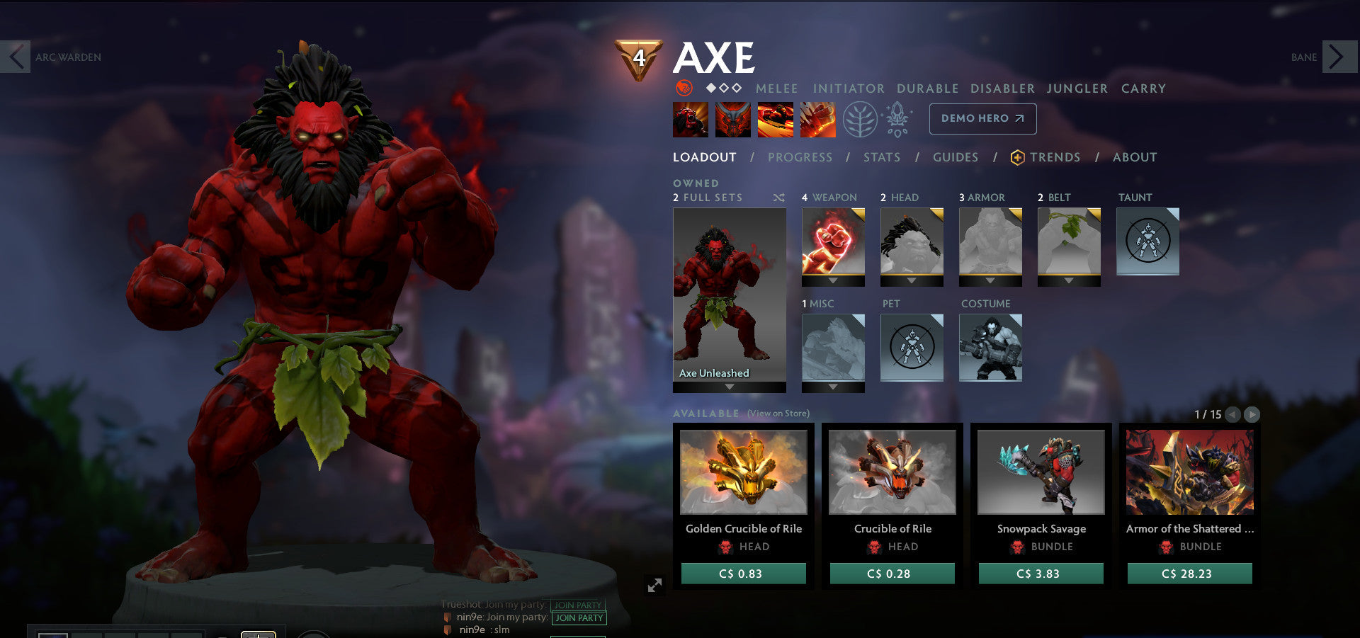 Legend III | MMR: 3220 - Behavior: 10000