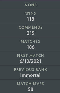 Immortel | MMR : 5820 - Comportement : 9960