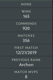 Archon V |  MMR: 3010 - Behavior: 7207