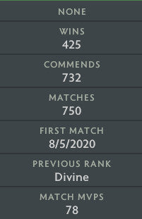 Immortel | MMR : 7360 - Comportement : 10000