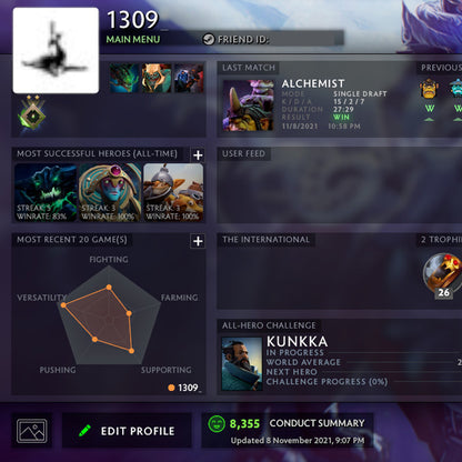 Héraut II | MMR : 40 - Comportement : 8355