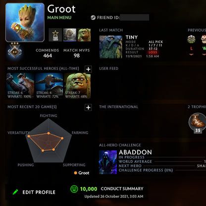 Guardian III |  MMR: 1050 - Behavior: 10000