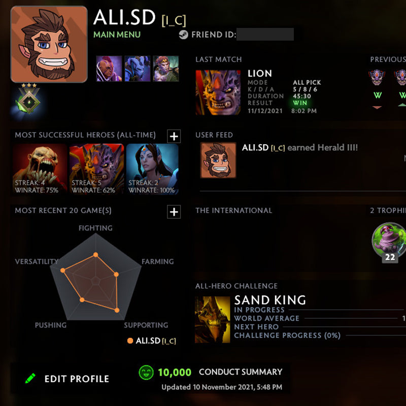 Héraut III | MMR : 400 - Comportement : 10000