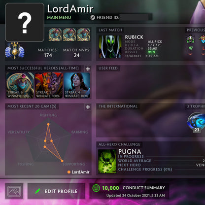 Divin III | MMR : 5130 - Comportement : 10000