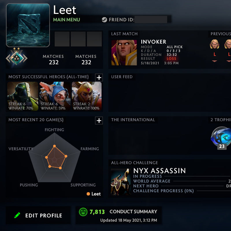 Crusader II | MMR: 1680 - Behavior: 7813