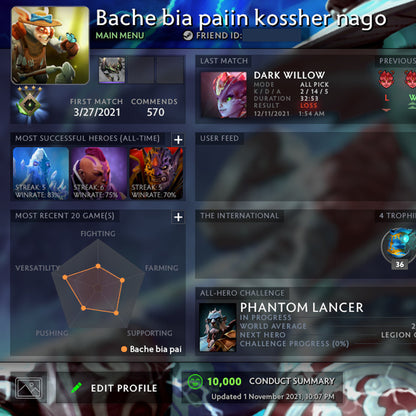 Herald II | MMR: 400 - Behavior: 10000