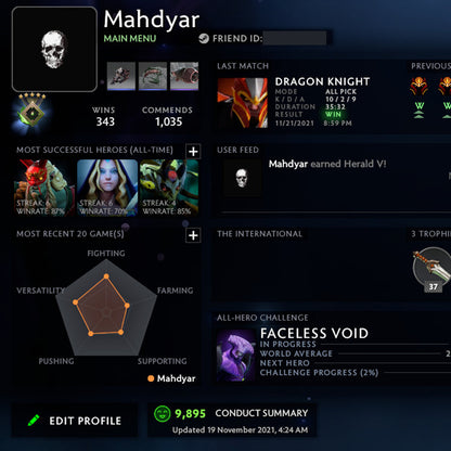 Herald V |  MMR: 660 - Behavior: 9895