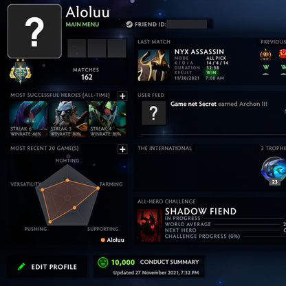 Archon II | MMR: 2590 - Behavior: 10000