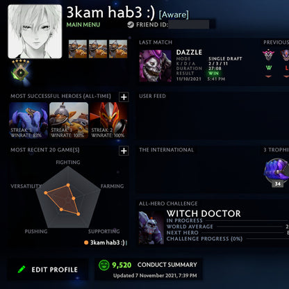 Herald V |  MMR: 610 - Behavior: 9520