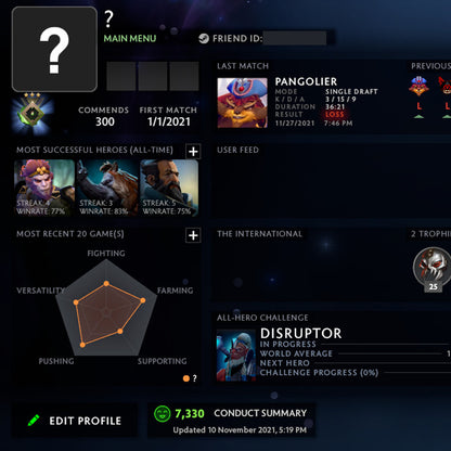 Héraut III | MMR : 370 - Comportement : 7330