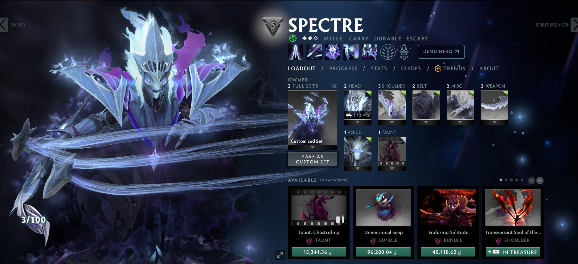 Légende III | MMR : 3430 - Comportement : 10000