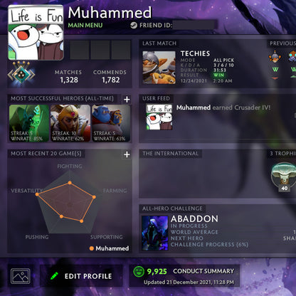 Croisé IV | MMR : 2020 - Comportement : 9925