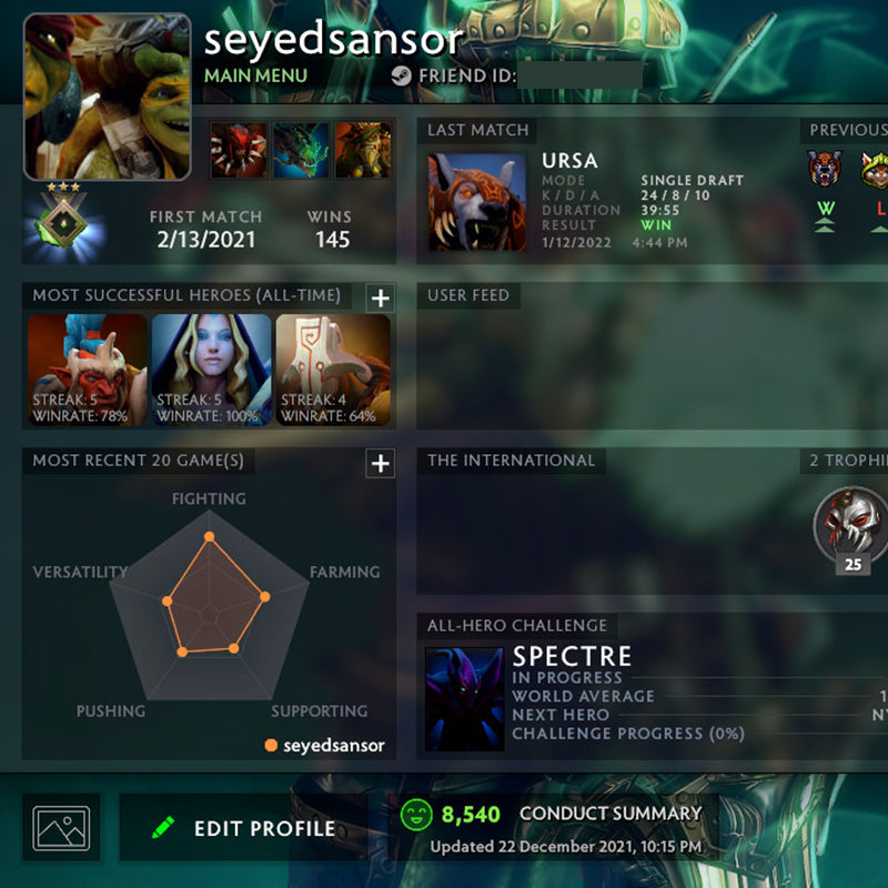 Héraut III | MMR : 380 - Comportement : 8540