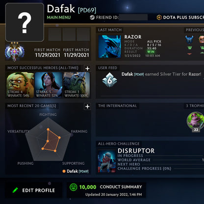 Ancient III |  MMR: 4210 - Behavior: 10000