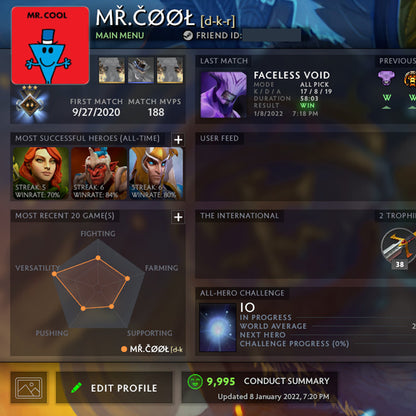 Gardien III | MMR : 1030 - Comportement : 9995