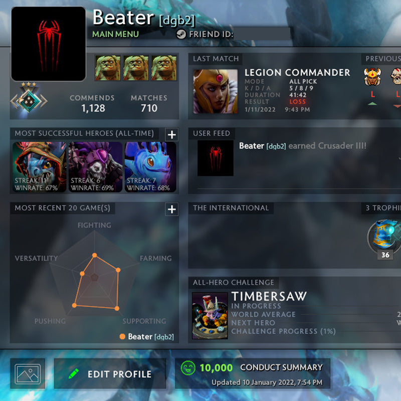 Crusader III |  MMR: 1930 - Behavior: 10000