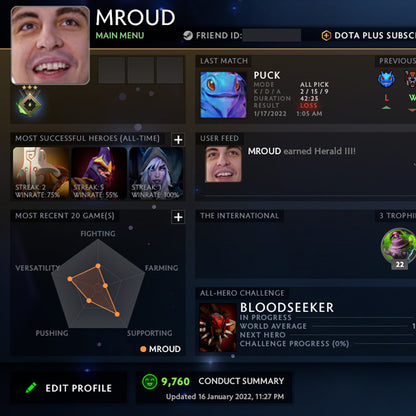 Héraut III | MMR : 390 - Comportement : 9760