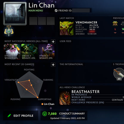 Archonte III | MMR : 2690 - Comportement : 7000