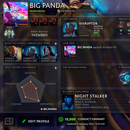 Archonte III | MMR : 2710 - Comportement : 10000