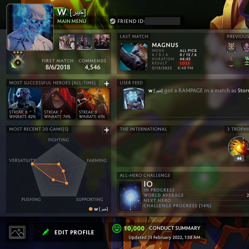 Héraut III | MMR : 170 - Comportement : 10000