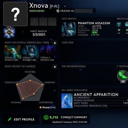 Gardien II | MMR : 920 - Comportement : 9715