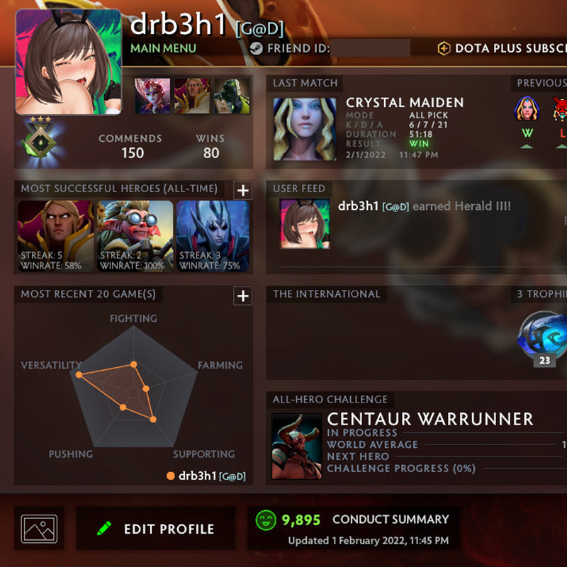 Héraut III | MMR : 380 - Comportement : 9895