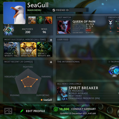 Crusader I | MMR: 1440 - Behavior: 10000