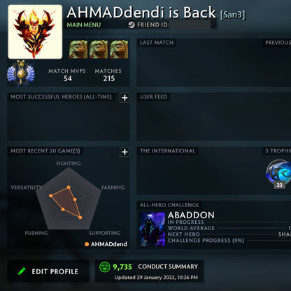Divine II | MMR: 4820 - Behavior: 9850