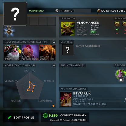 Gardien II | MMR : 1070 - Comportement : 9890