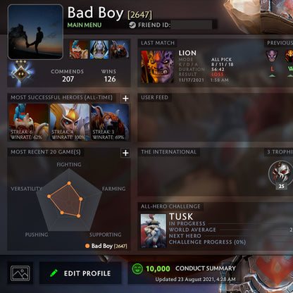 Guardian III | MMR: 1120 - Behavior: 10000