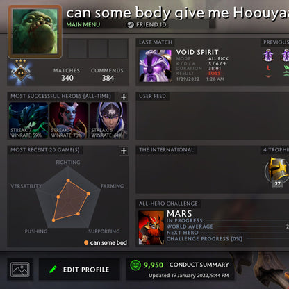 Guardian III | MMR: 1050 - Behavior: 9950