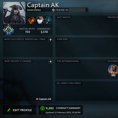 Croisé I | MMR : 1550 - Comportement : 9585