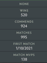 Légende I | MMR : 3070 - Comportement : 7634