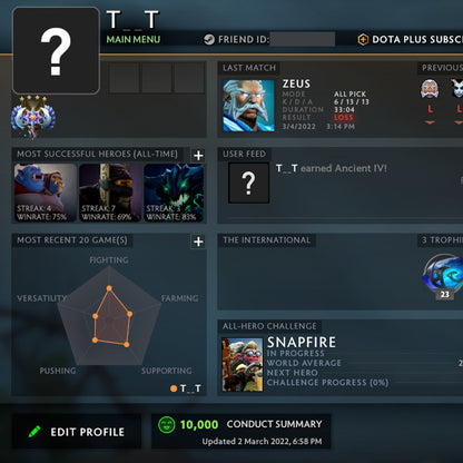 Ancient IV | MMR: 4370 - Behavior: 10000