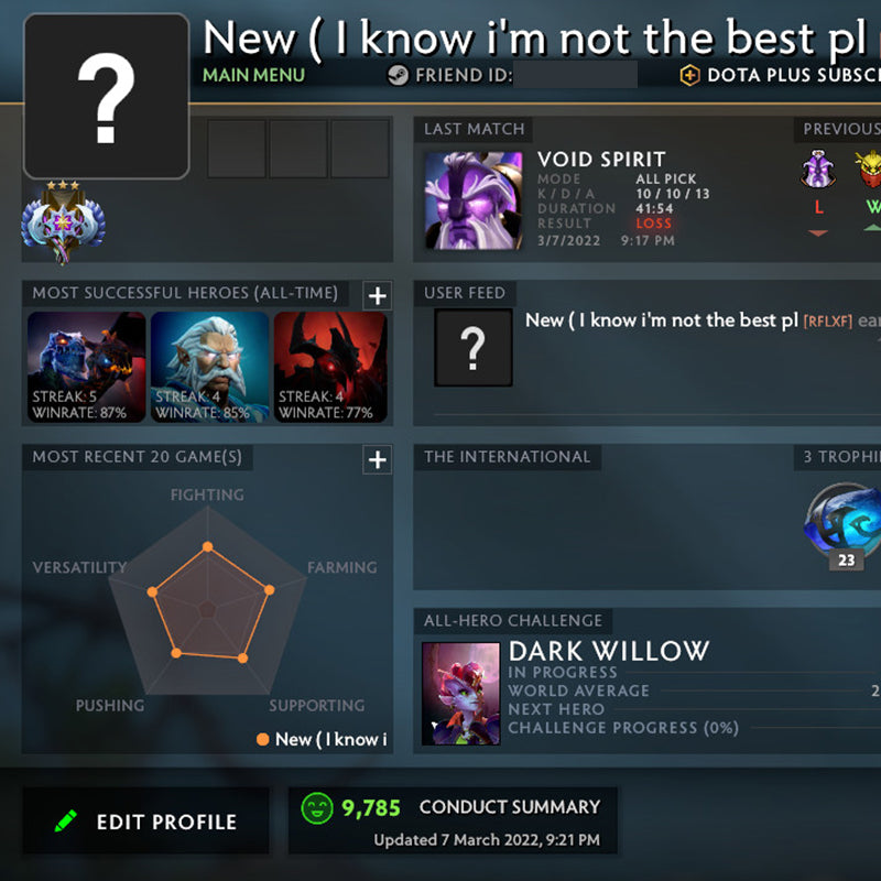 Ancient III | MMR: 4210 - Behavior: 9785