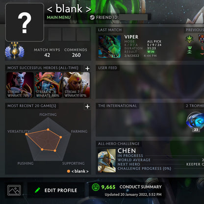 Divin III | MMR : 4980 - Comportement : 9665