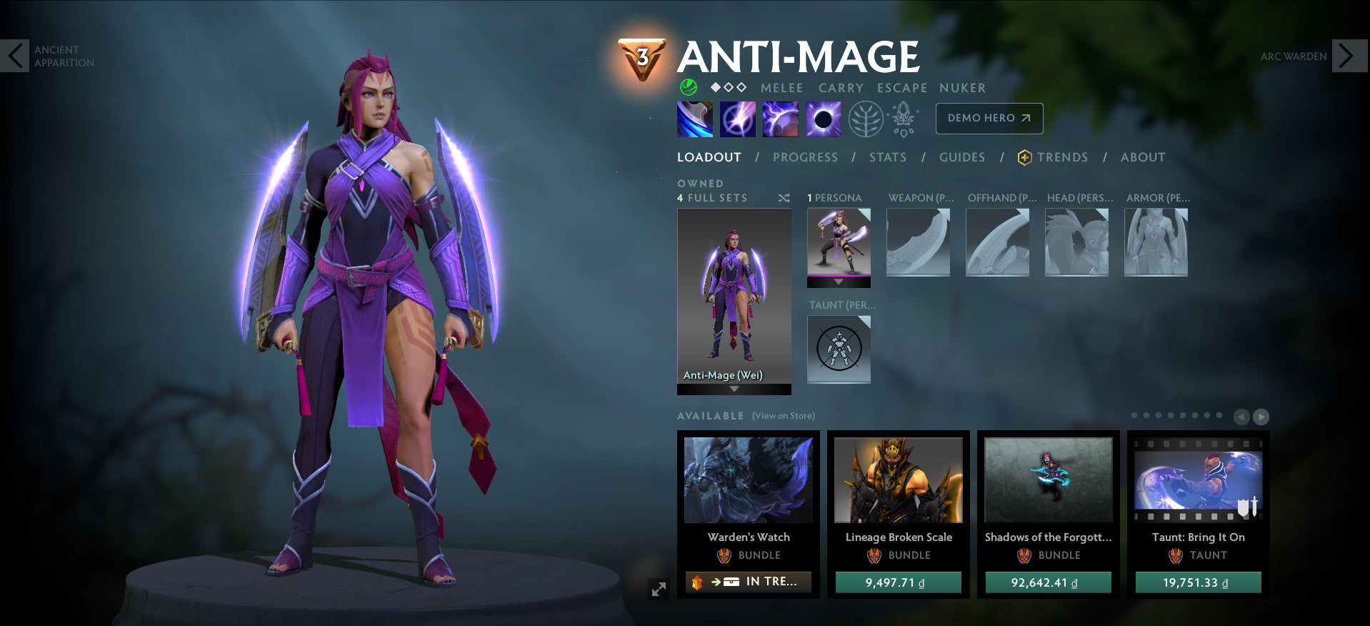 Archonte Ier | MMR : 2300 - Comportement : 10000