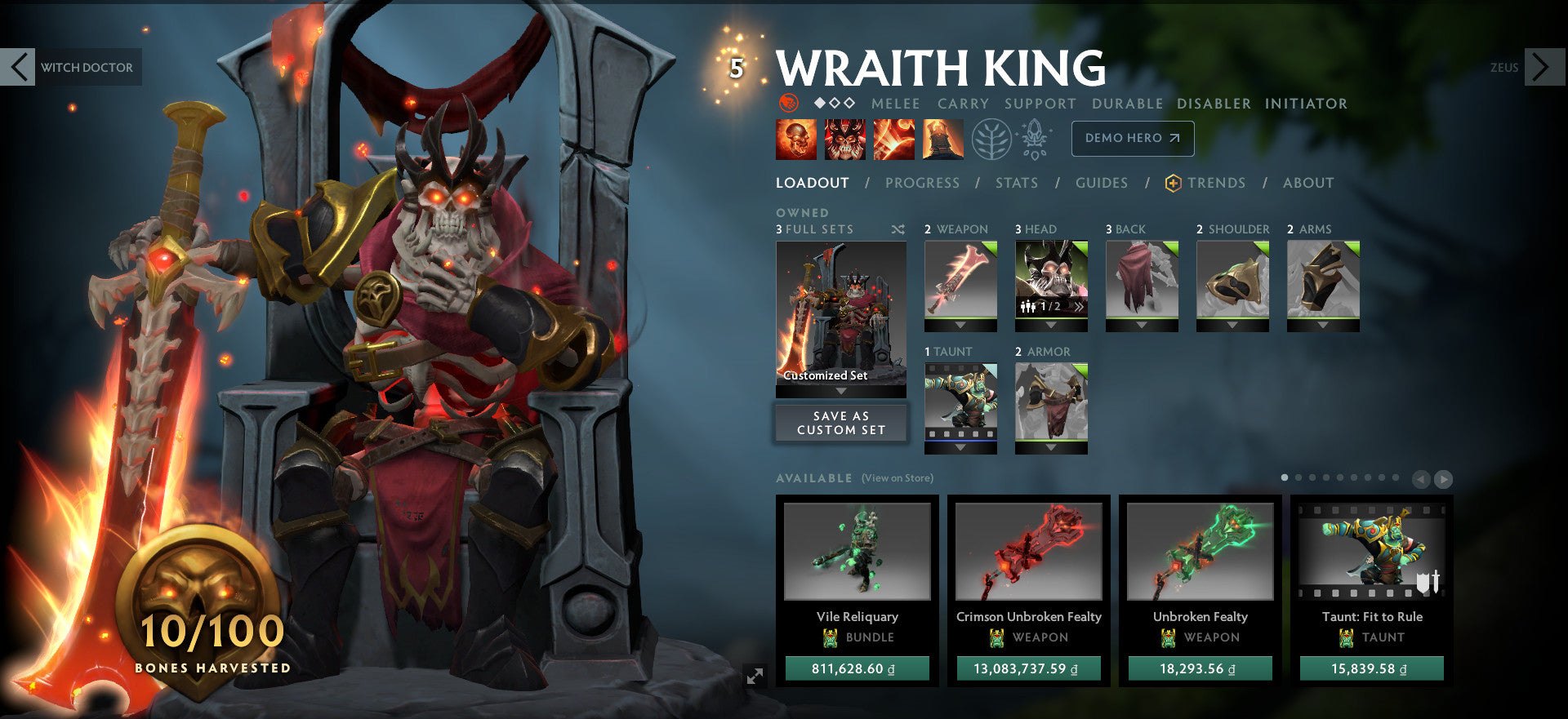 Archonte Ier | MMR : 2300 - Comportement : 10000