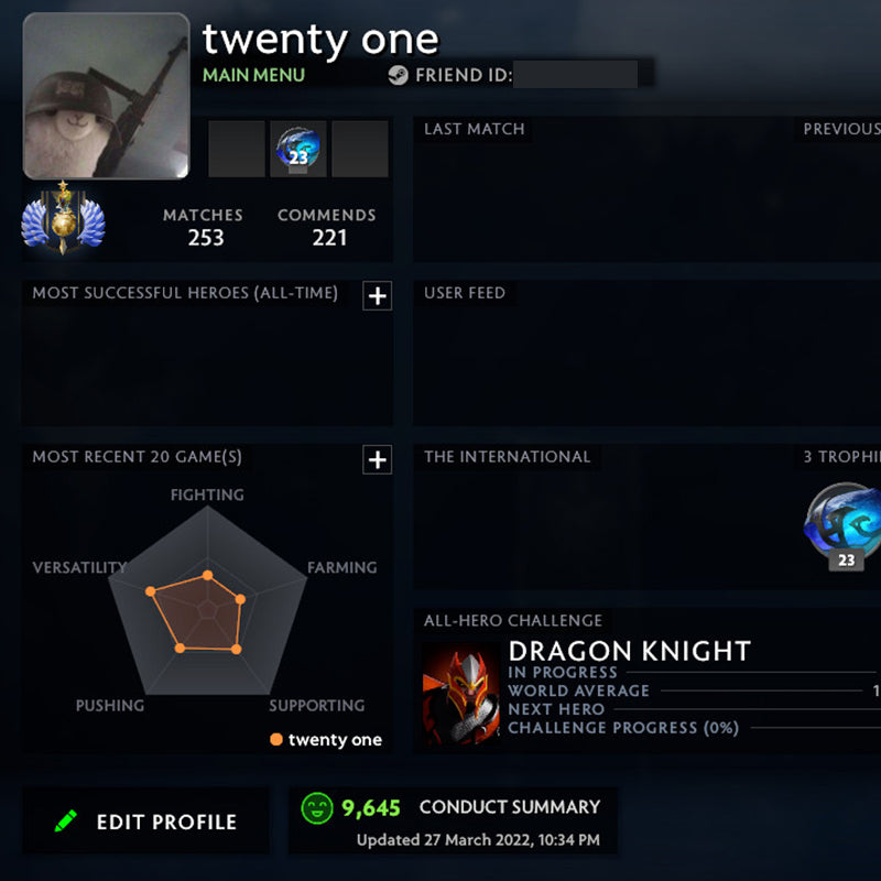 Divin I | MMR : 4490 - Comportement : 9645