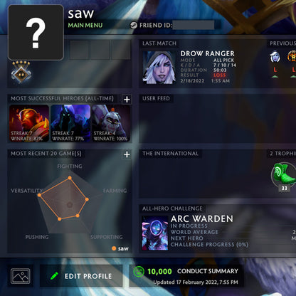 Guardian I | MMR: 1390 - Behavior: 10000