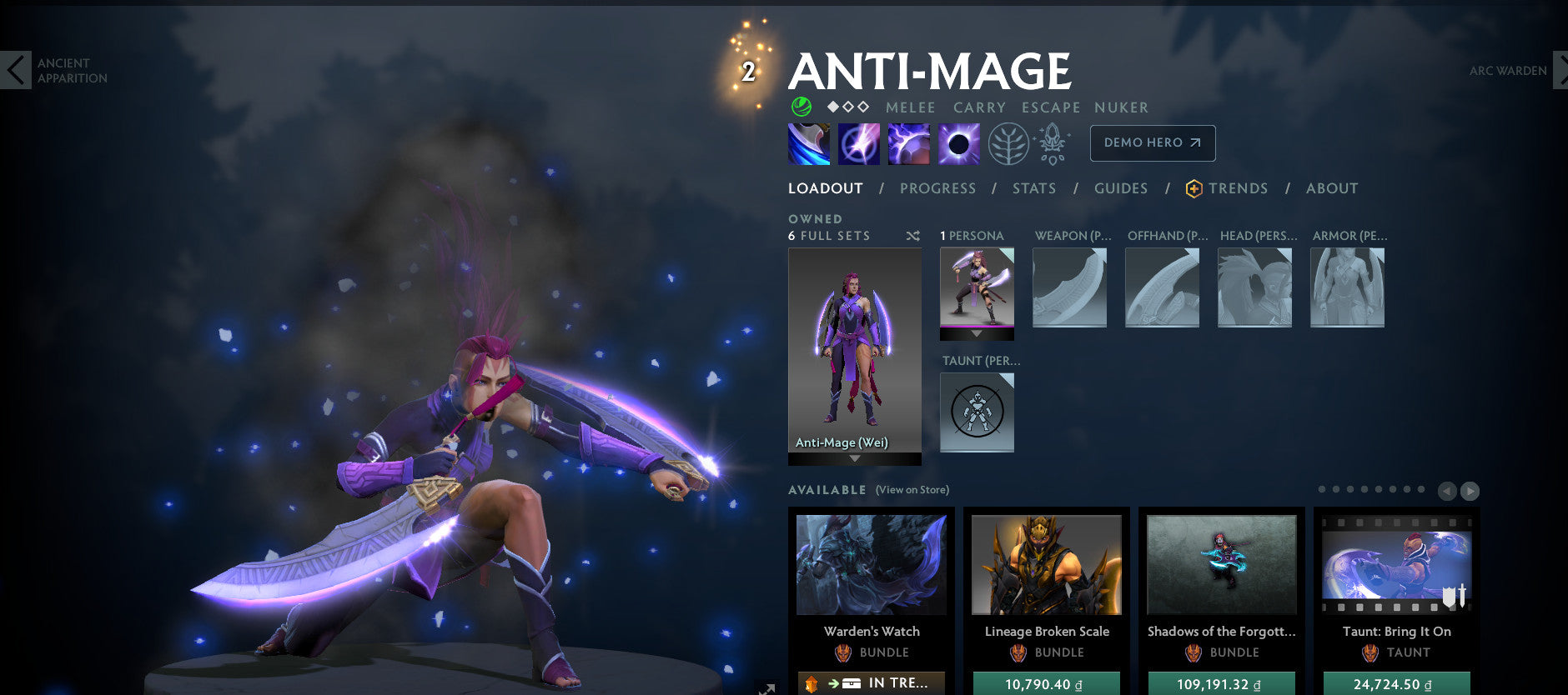 Ancient III | MMR: 3940 - Behavior: 9655