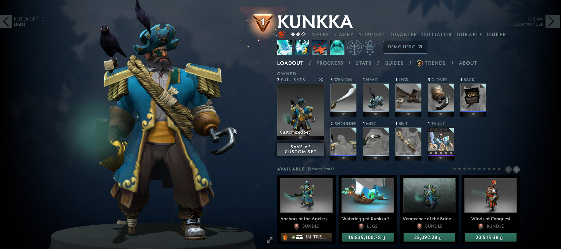 Ancient III | MMR: 3940 - Behavior: 9655