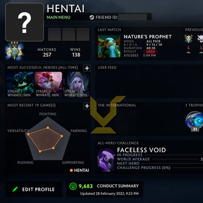 Archonte III | MMR : 2630 - Comportement : 9682