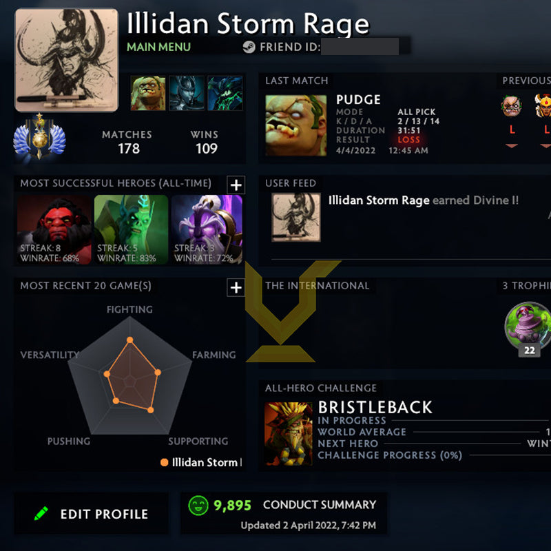 Divin I | MMR : 4810 - Comportement : 9895