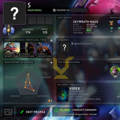 Divine I | MMR: 4720 - Behavior: 10000