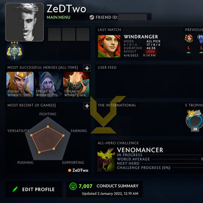 Archonte III | MMR : 2630 - Comportement : 7007