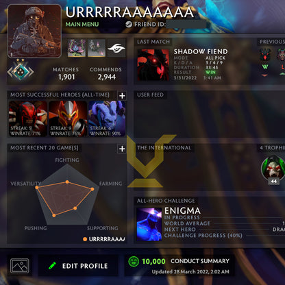 Crusader II | MMR: 1730 - Behavior: 10000