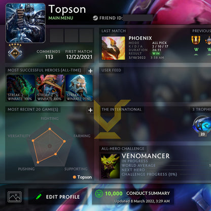 Guardian V | MMR: 1470 - Behavior: 10000